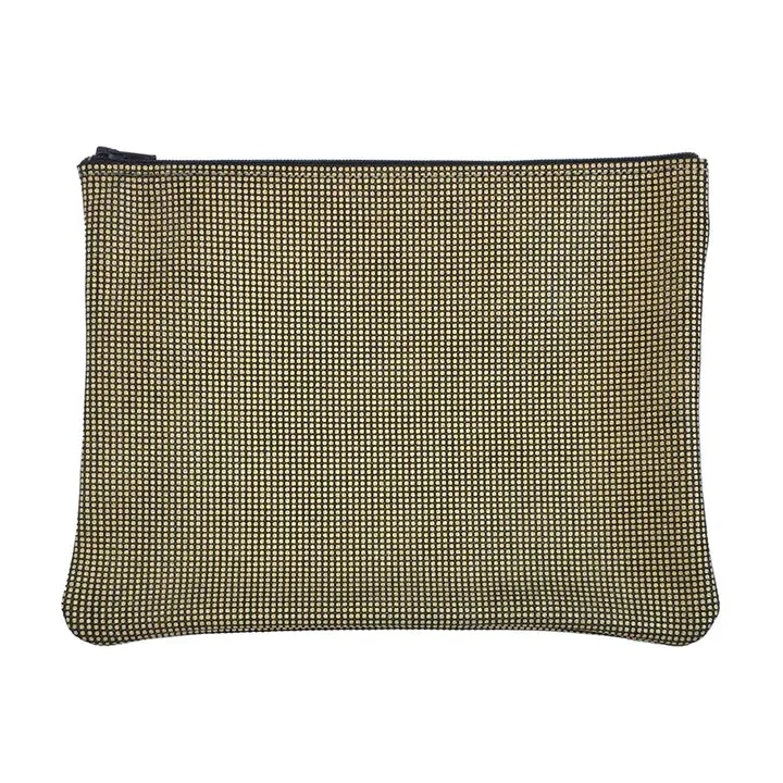 Optic Gold Zip Pouch