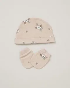 Organic 5 Piece Layette Set "Wild Flowers"