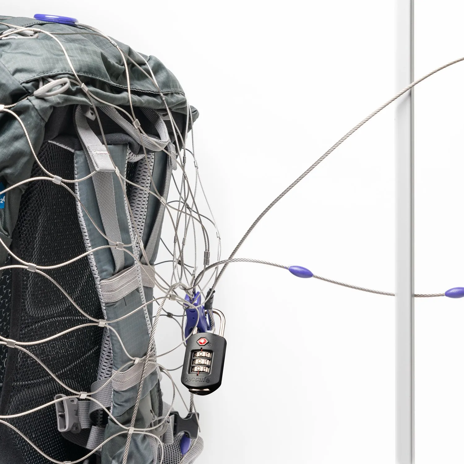 Pacsafe® 85L anti-theft backpack & bag protector