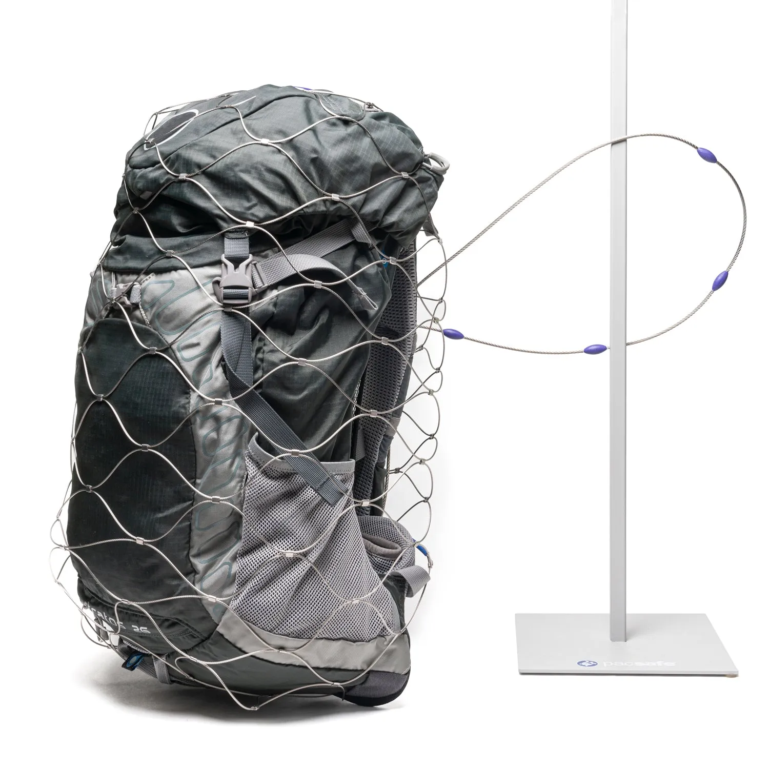 Pacsafe® 85L anti-theft backpack & bag protector