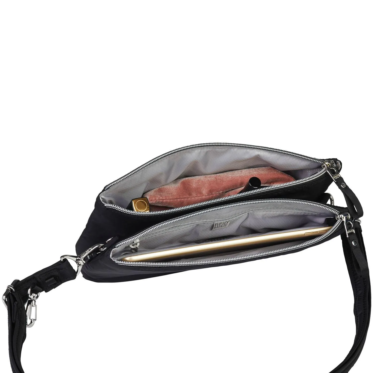 Pacsafe Stylesafe Anti-Theft Double Zip Crossbody