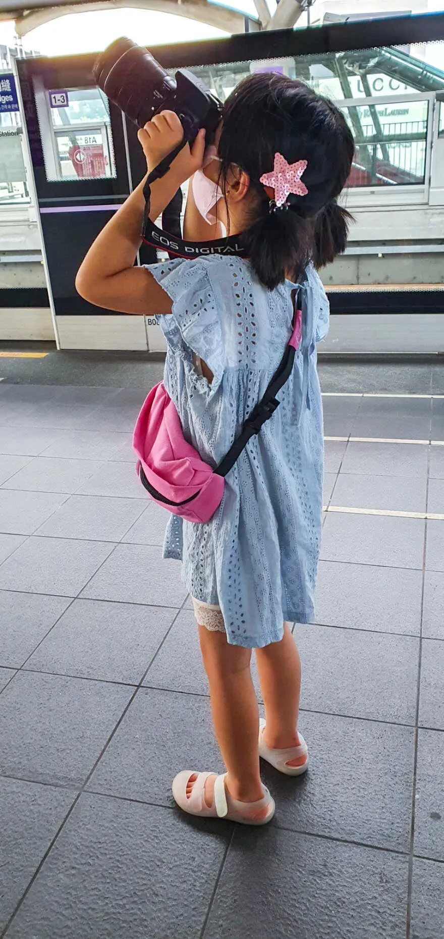 Peach Sling Bag
