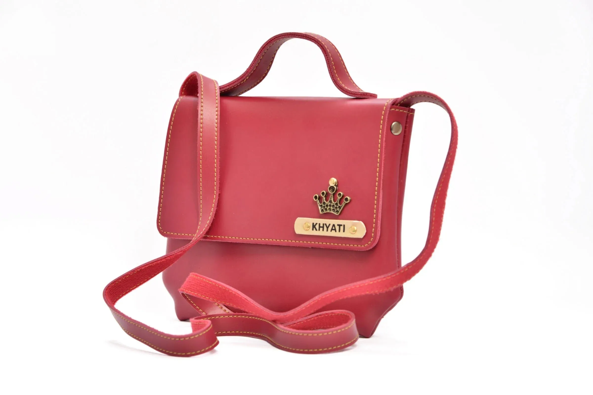 Personalized Sling Bag - Wine