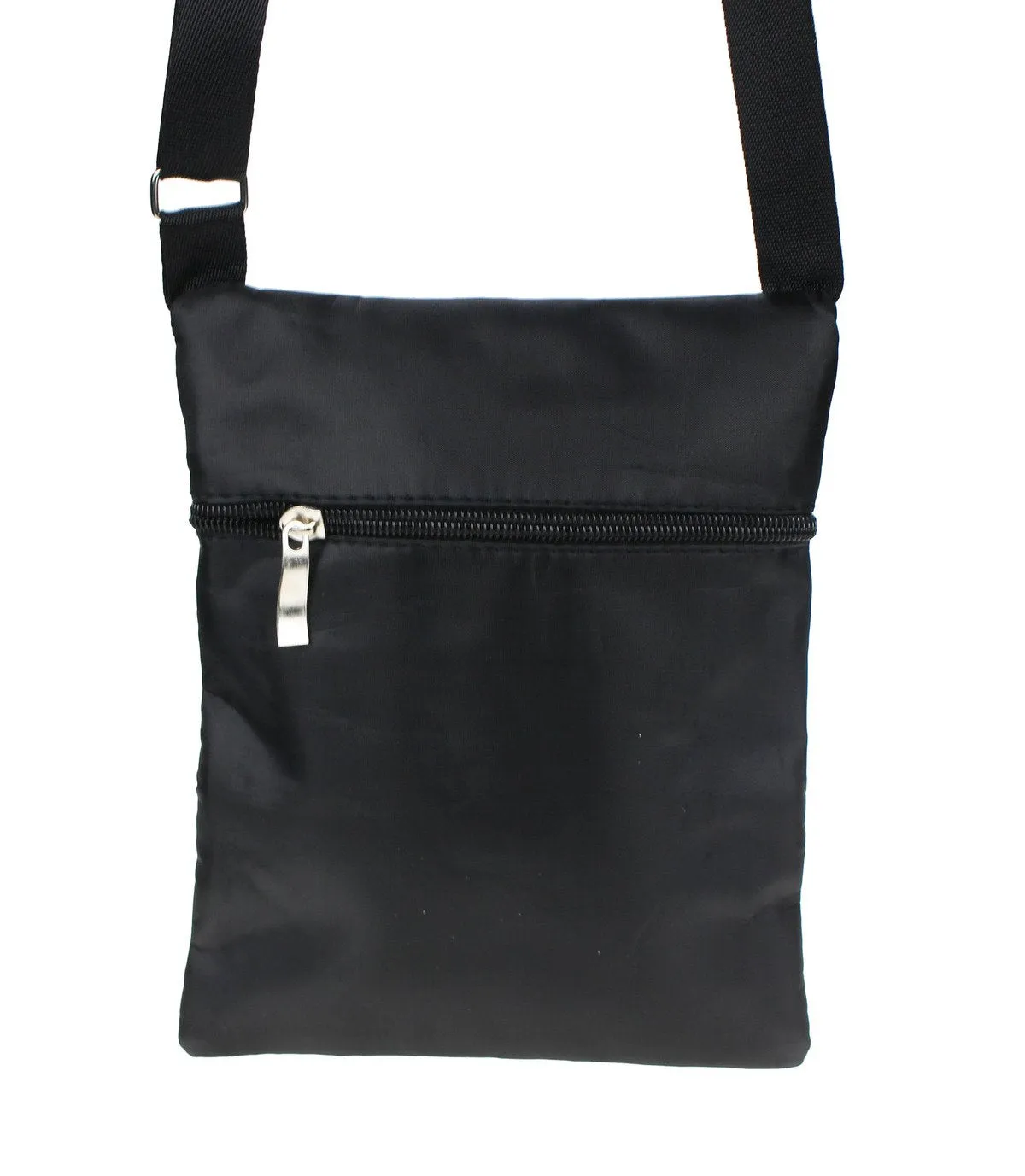 Portable Zippered Sling Bag For Sports