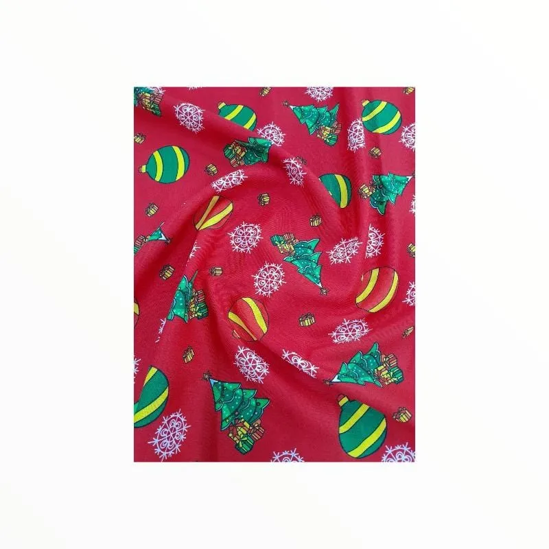 Printed Mini Matt Christmas Design 23 Collection 140 cm