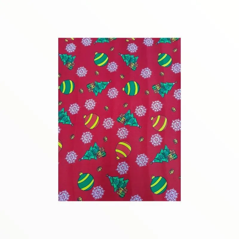 Printed Mini Matt Christmas Design 23 Collection 140 cm