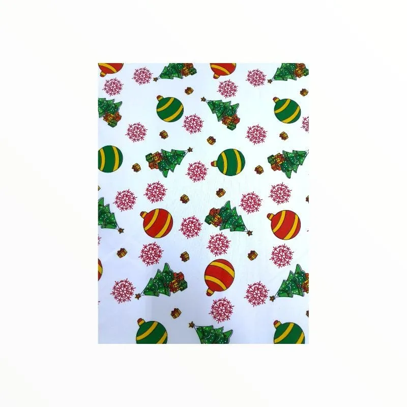 Printed Mini Matt Christmas Design 23 Collection 140 cm