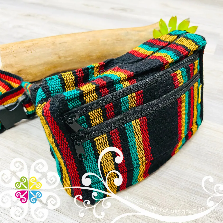 Rainbow 3 Pocket Fanny Pack - Pinzon Bags