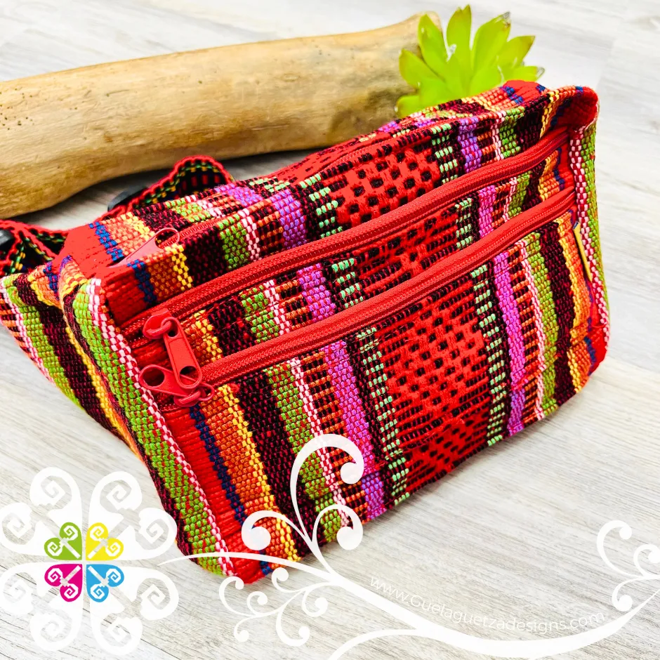 Rainbow 3 Pocket Fanny Pack - Pinzon Bags