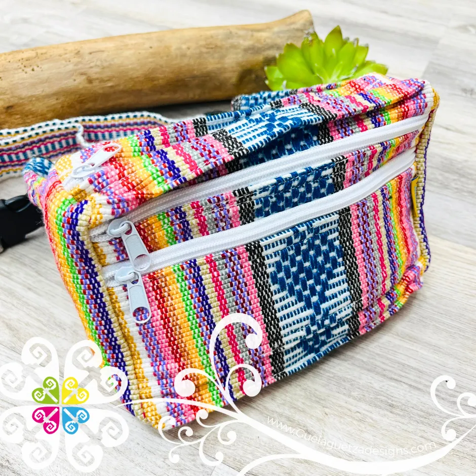 Rainbow 3 Pocket Fanny Pack - Pinzon Bags