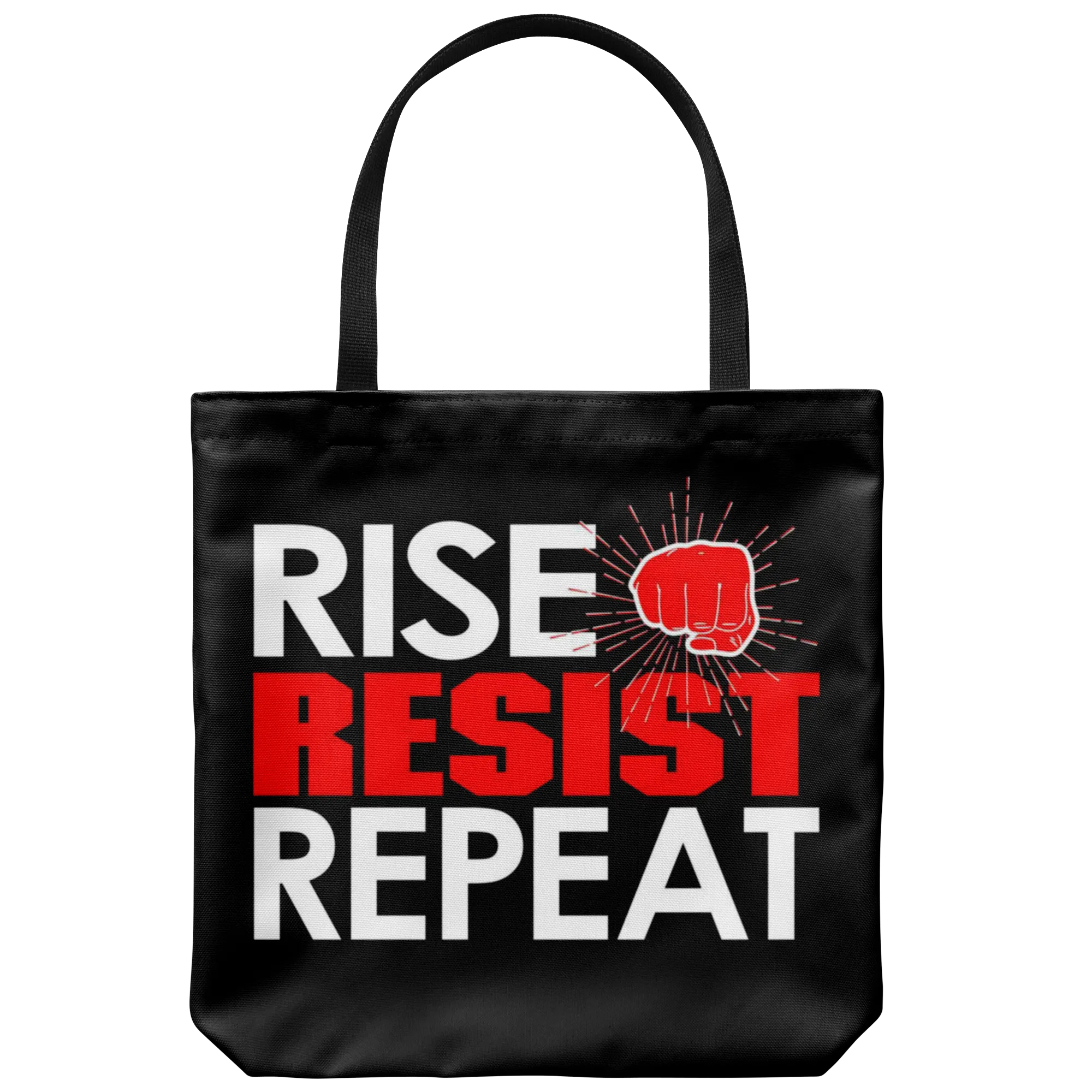 RISE - RESIST - REPEAT (Tote Bag)