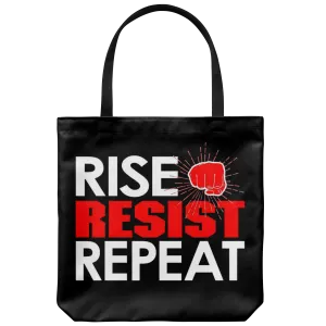 RISE - RESIST - REPEAT (Tote Bag)