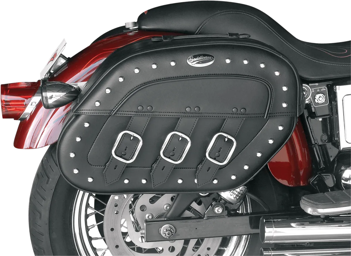 Saddlemen 3501-0225 Rigid-Mount Quick-Detach Slant Saddlebag - Desperado