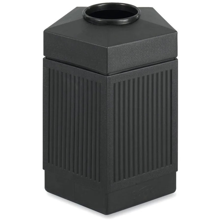 Safco Indoor/Outdoor Pentagon Shape Receptacle
