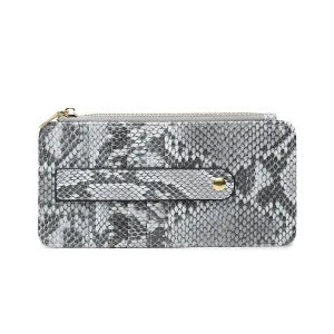 Saige Slim Card Holder Wallet in Animal Print