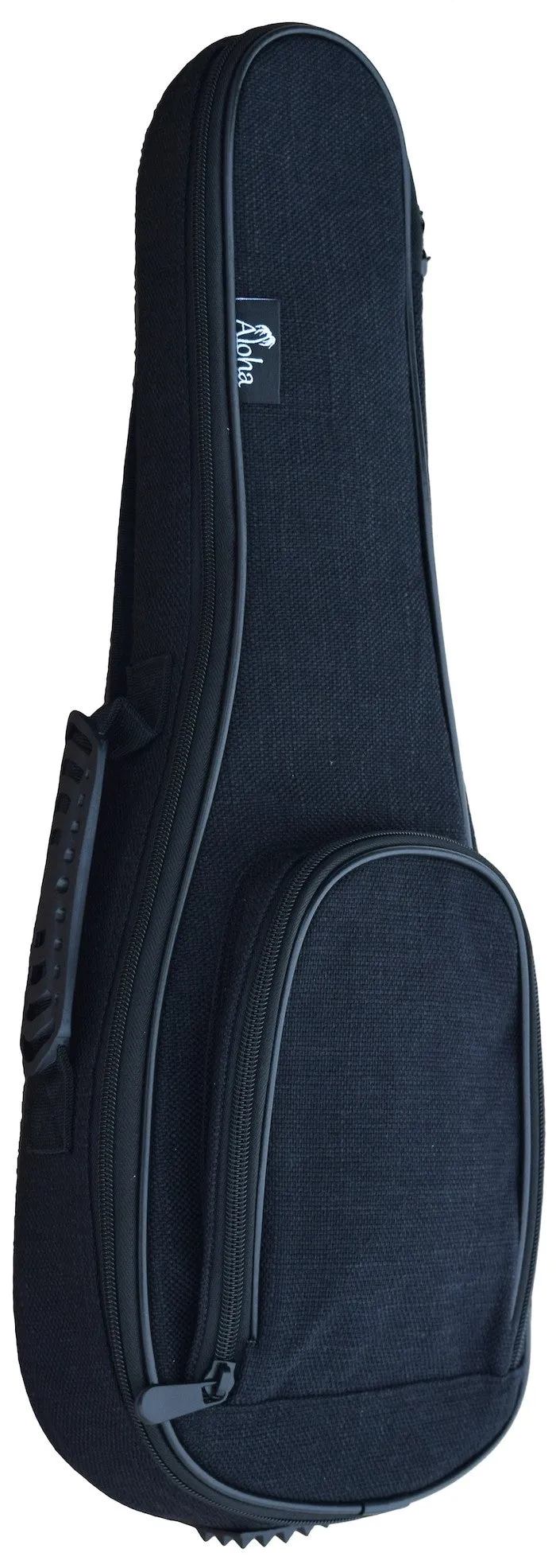 SMOOTH 25MM PADDED GIG BAG FOR CONCERT UKULELE - BLACK
