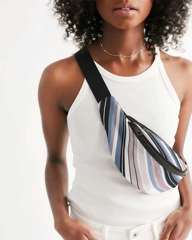 Soft Beach Stripe Crossbody Sling Bag