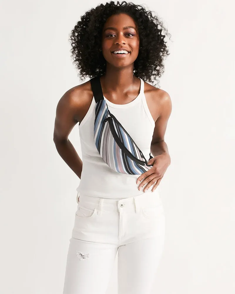 Soft Beach Stripe Crossbody Sling Bag