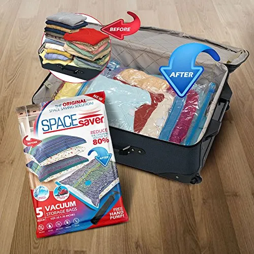 SpaceSaver Vacuum Storage Bags   TravelPump
