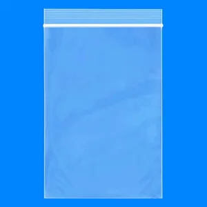 Spartan Industrial - 5” X 8” (1000 Pack) 2 Mil Clear Reclosable Zip Plastic Poly Bags with Resealable Lock Seal Zipper