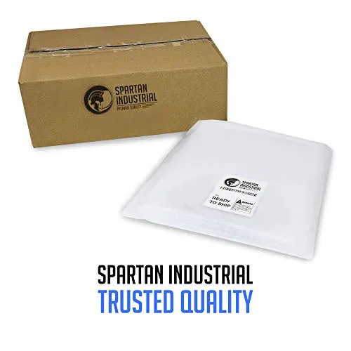 Spartan Industrial - 8" X 10" (200/1000 Pack) Crystal Clear Resealable Polypropylene Poly Bags for Packaging Prints & Photos - Self Seal & Reinforced