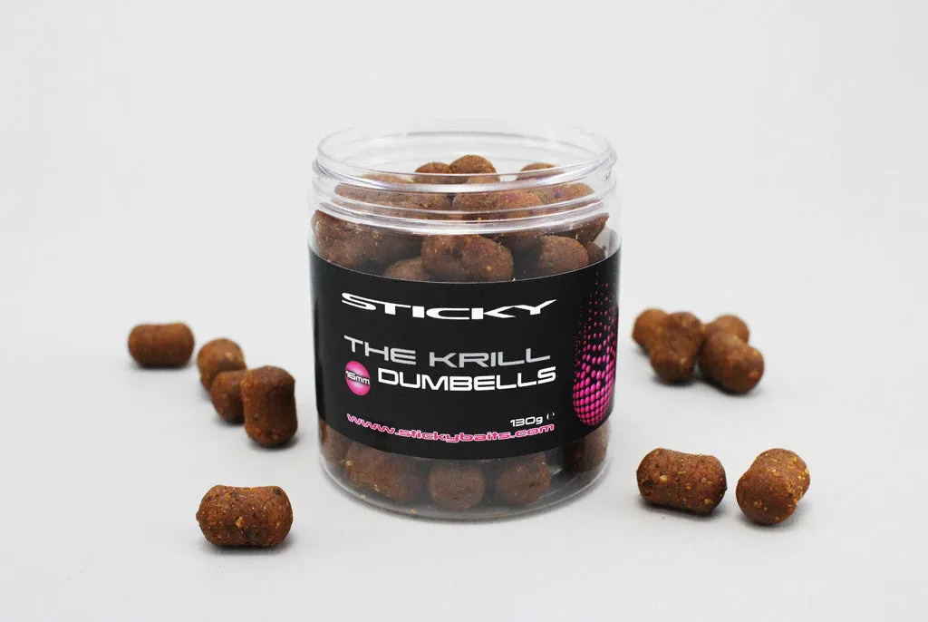 Stickybaits Krill, Boilie,        Pop-Ups, Glug , Powder, Active Mix,Paste, Pellets,Dumbells.