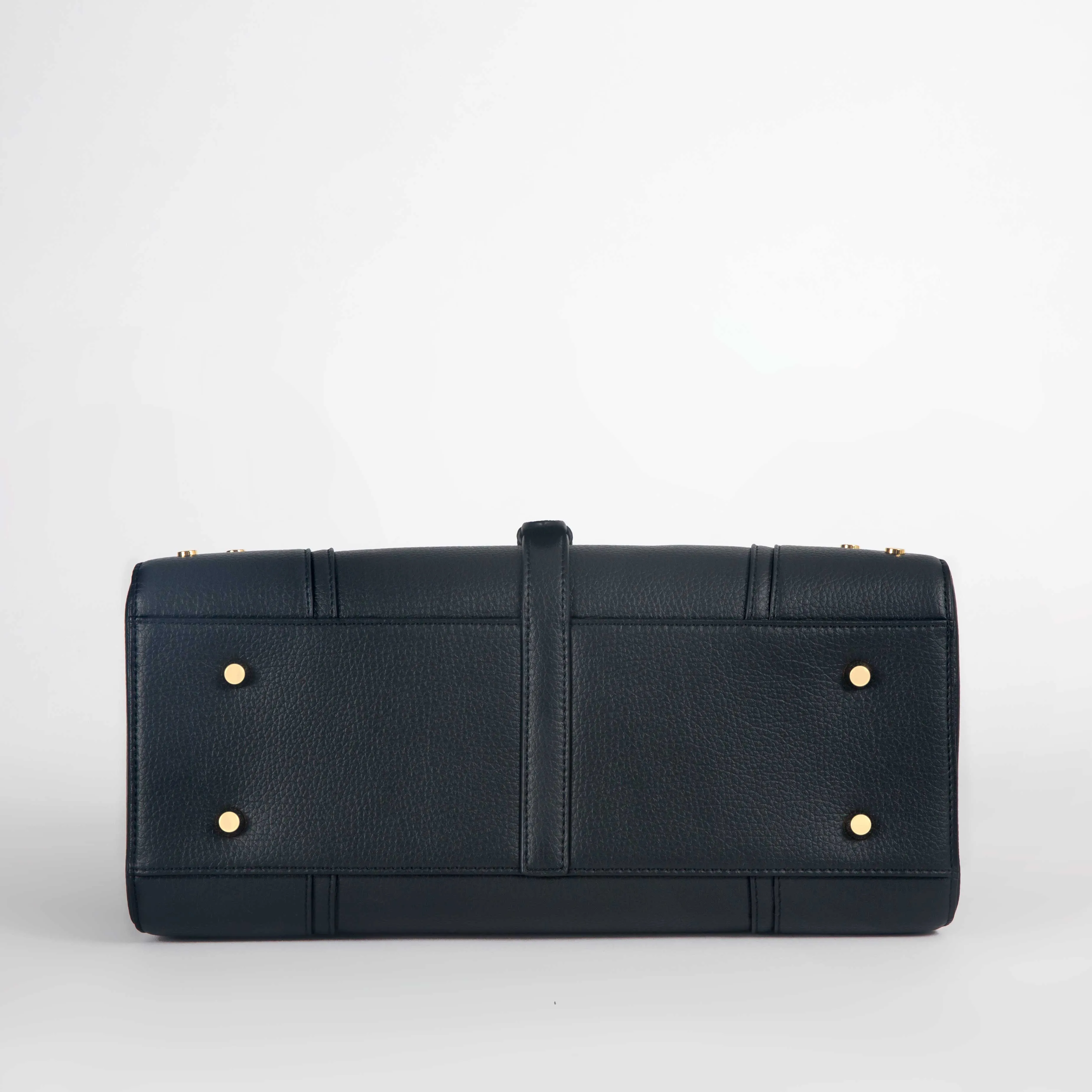 Stockholm Vegan Leather Handbag | Black