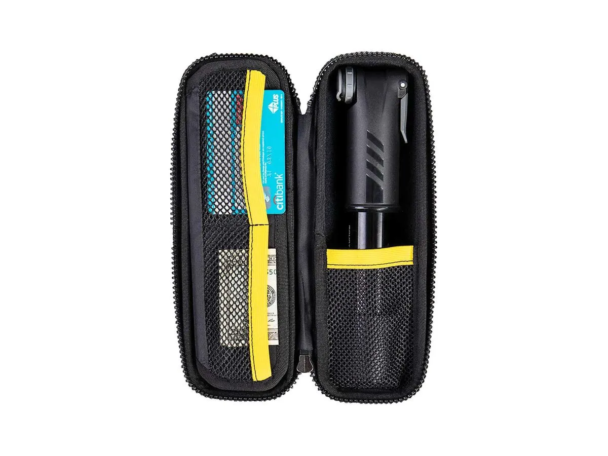 Topeak Cage Pack  hardshell, tool / Pump Case Black w/Grey Strap XL