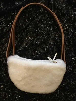 Totem Salvaged Shearling Sling Bag