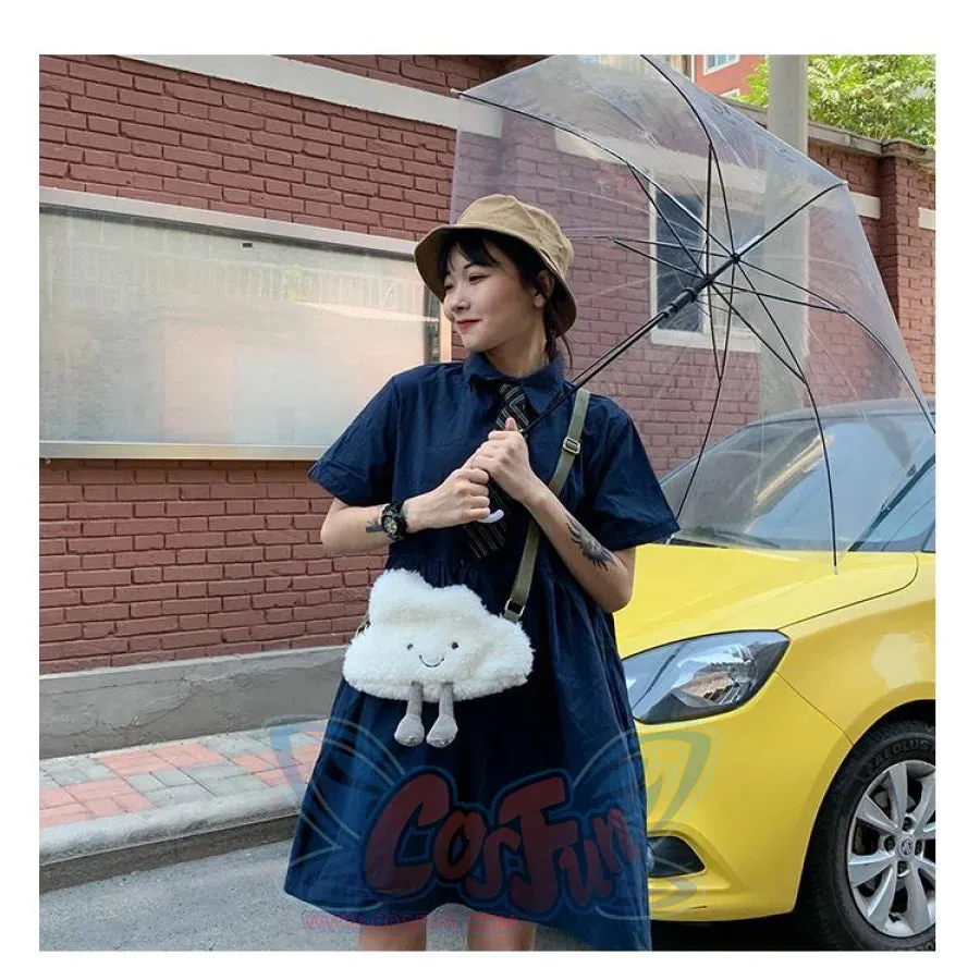 Ulzzang Holiday Cute Cartoon Sister Shoulder Bags J40564
