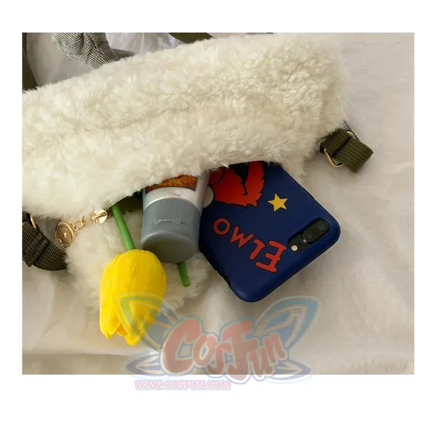 Ulzzang Holiday Cute Cartoon Sister Shoulder Bags J40564
