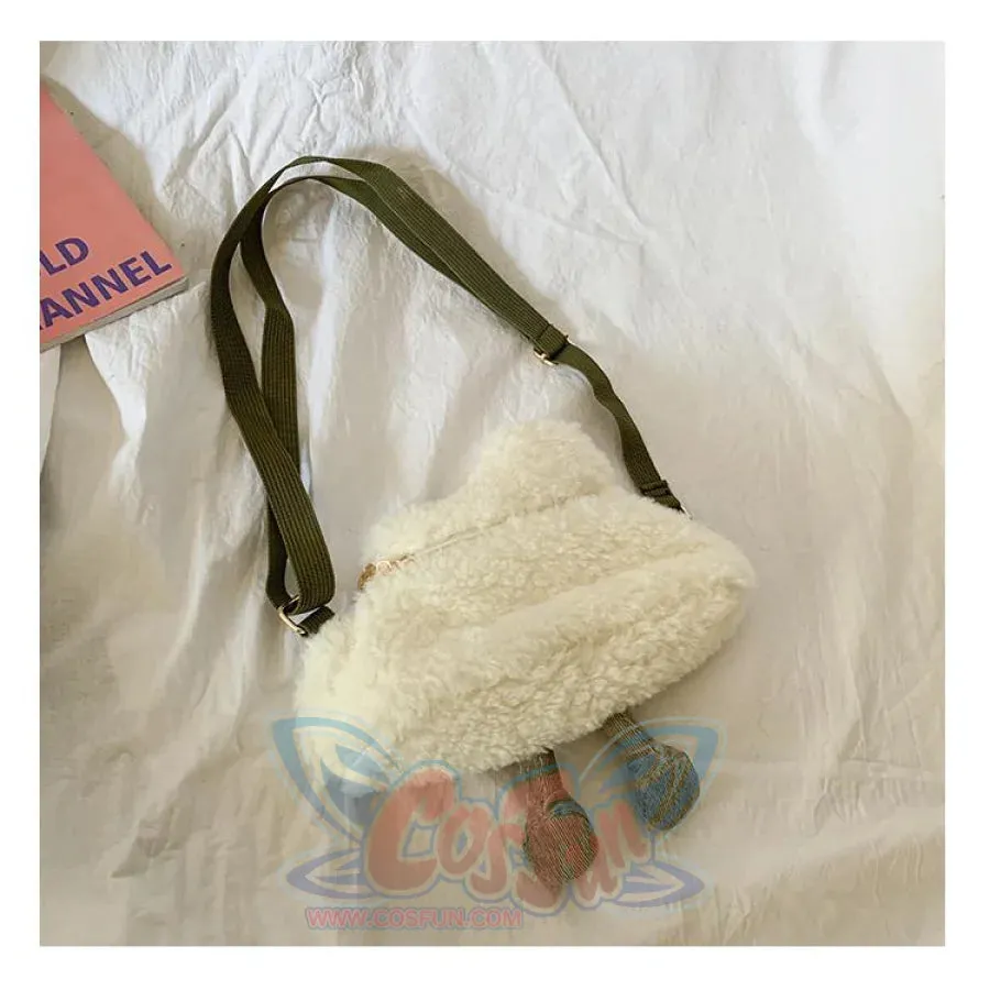 Ulzzang Holiday Cute Cartoon Sister Shoulder Bags J40564