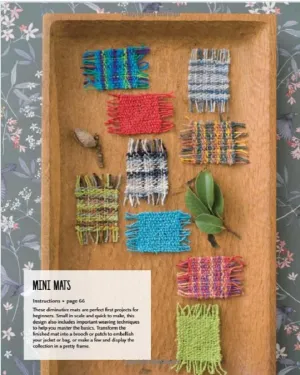 Weaving with Little Handmade Looms by Harumi Kageyama