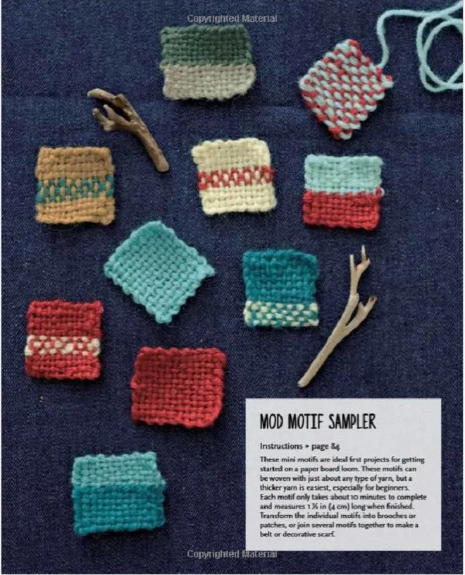 Weaving with Little Handmade Looms by Harumi Kageyama