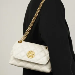Women Fashion Cowhide Chain Shoulder Cross Body Bag