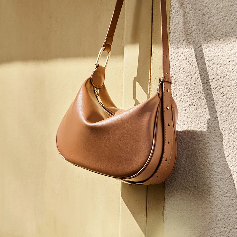 Women Fashion Soft Leather Shoulder Cross Body Bag