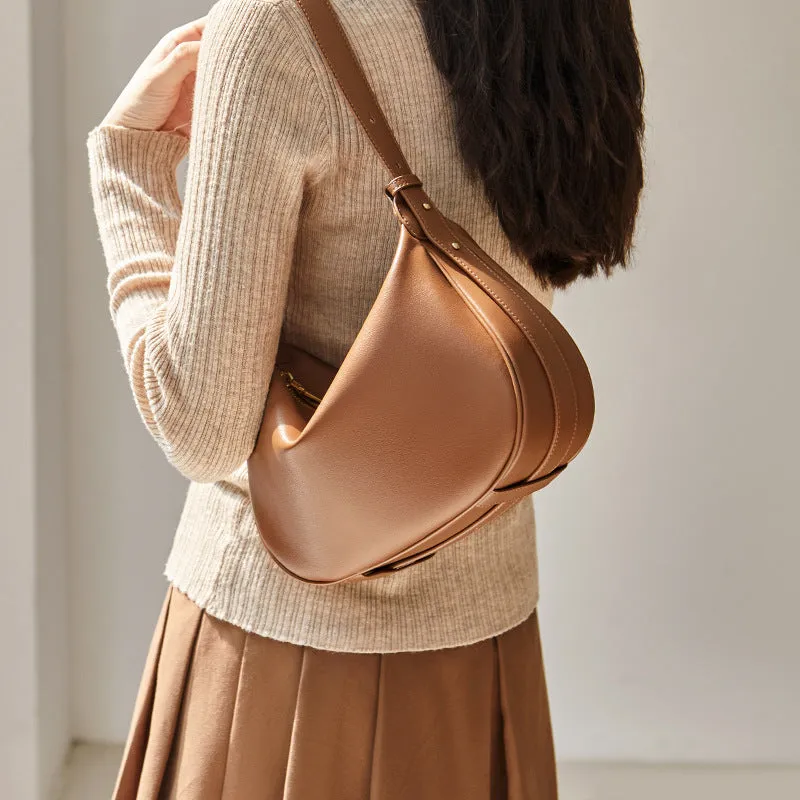 Women Fashion Soft Leather Shoulder Cross Body Bag