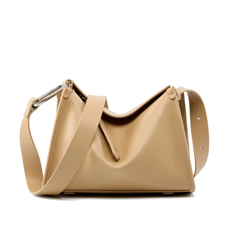 Women Minimalism Fashion Soft Leather Shoulder Bag