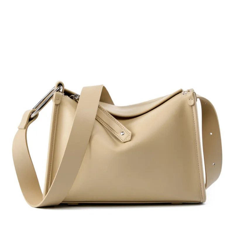 Women Minimalism Fashion Soft Leather Shoulder Bag