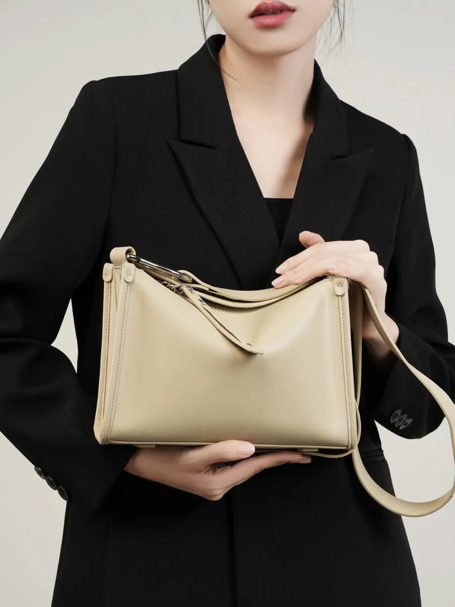 Women Minimalism Fashion Soft Leather Shoulder Bag