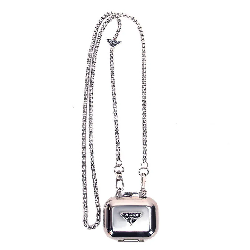 Women's Trendy Earphone Chain Metal Mini Shoulder Bags