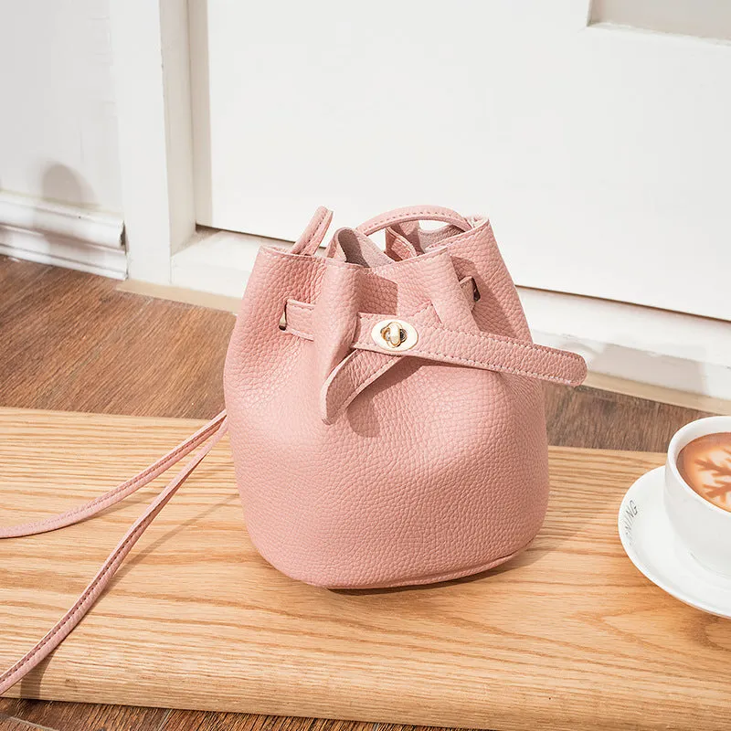 Women's Trendy Mini Fashion Lychee Pattern Shoulder Bags