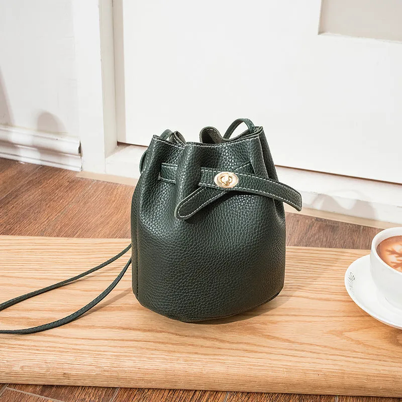 Women's Trendy Mini Fashion Lychee Pattern Shoulder Bags