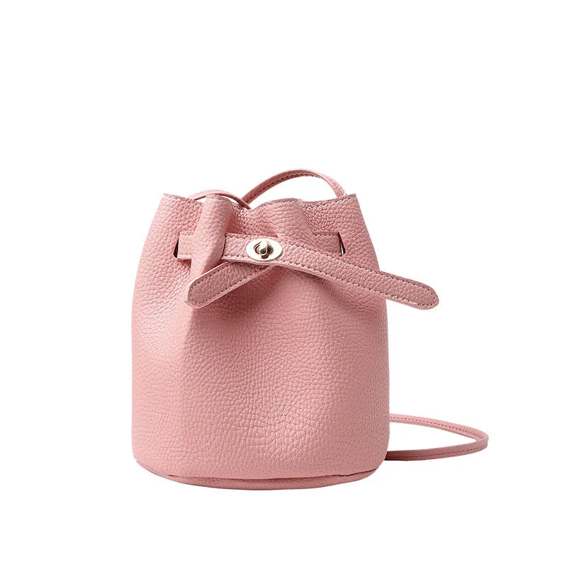 Women's Trendy Mini Fashion Lychee Pattern Shoulder Bags